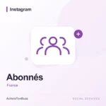 Instagram – Abonnés 100% français