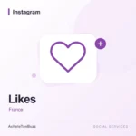 Instagram – Likes 100% français