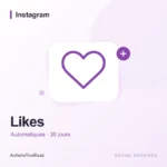 Instagram – Likes automatic par post (30j)